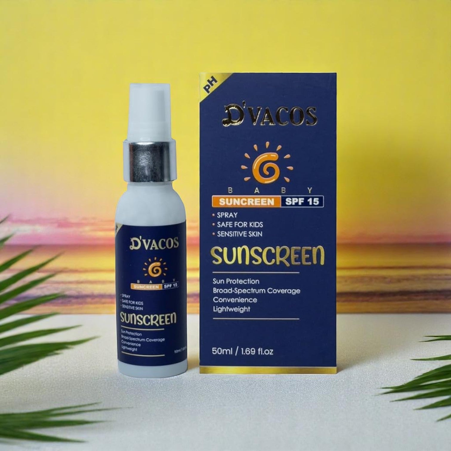 D'VACOS Baby Sunscreen SPF15