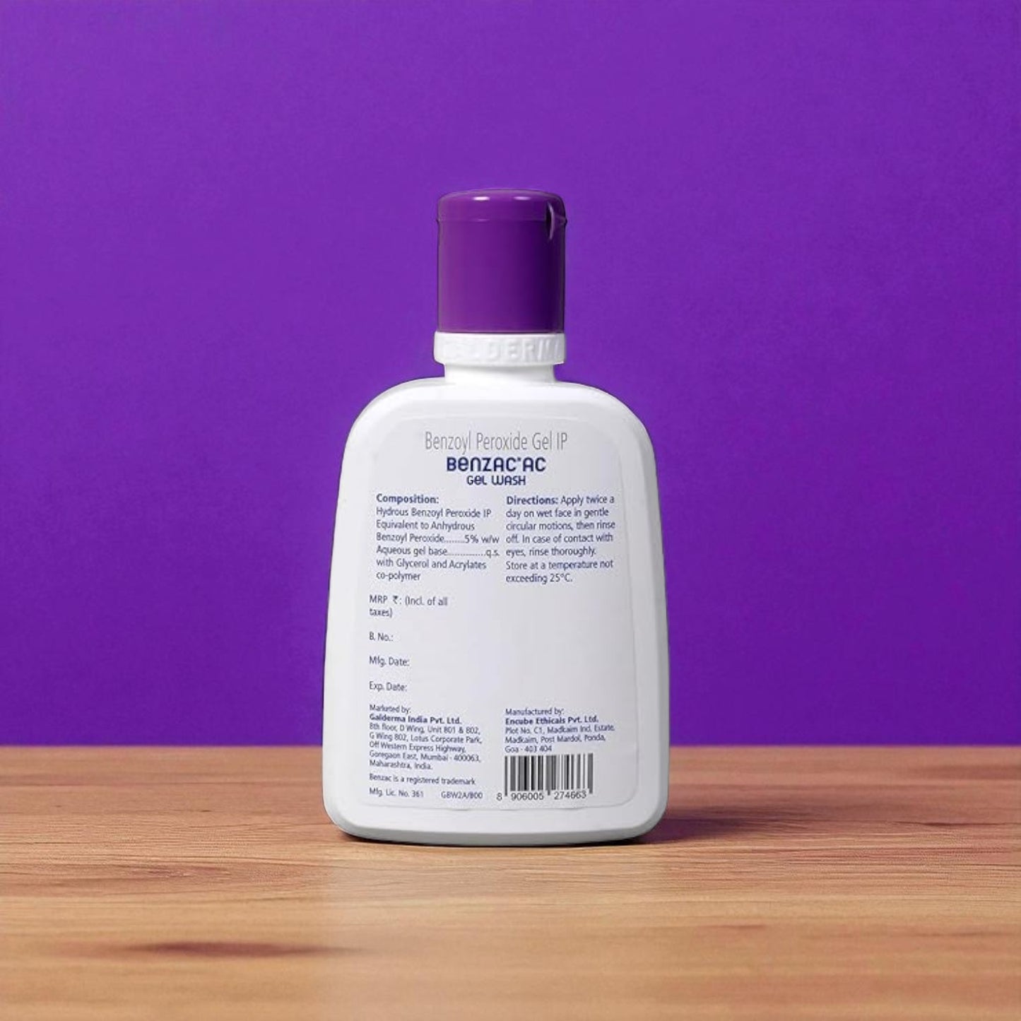 Benzac AC Gel Wash by Galderma