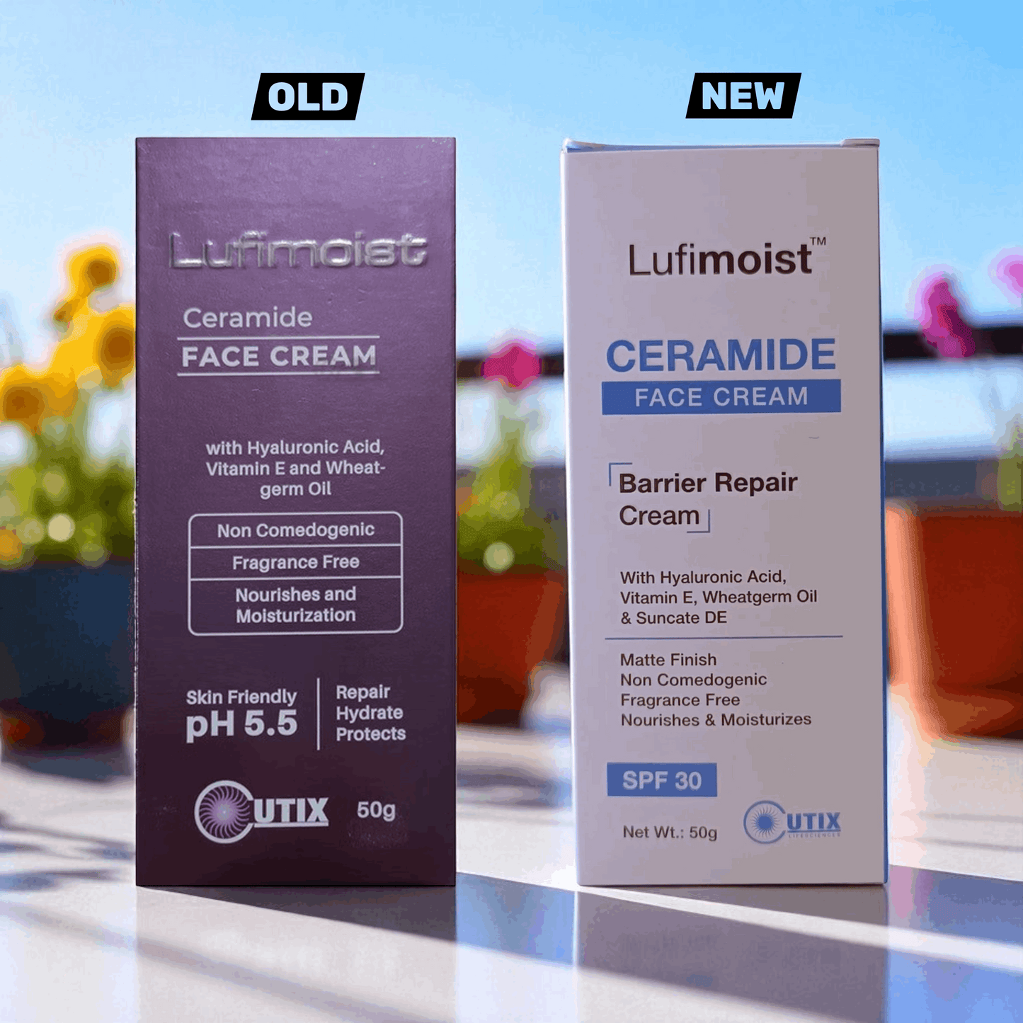Lufimoist Ceramide Face Cream Spf 30