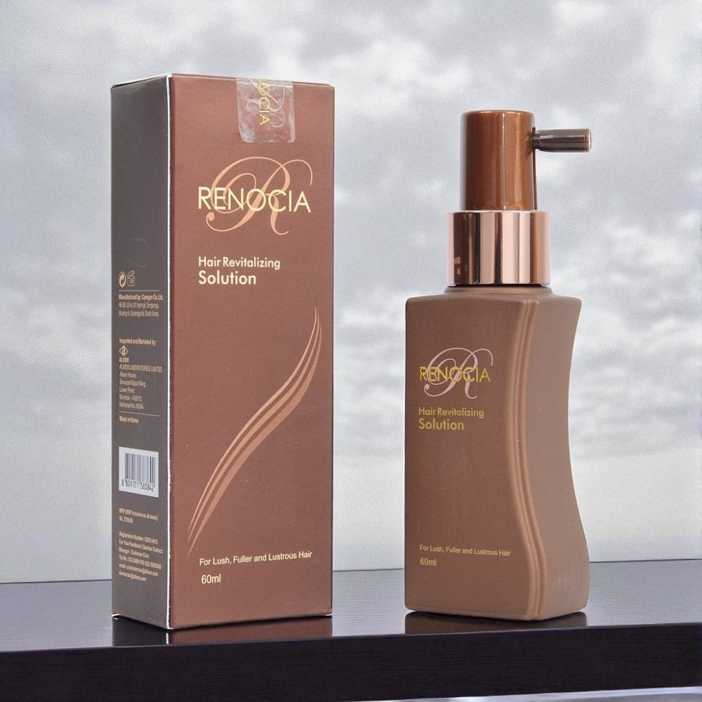 Renocia hair revitalizing solution bottle