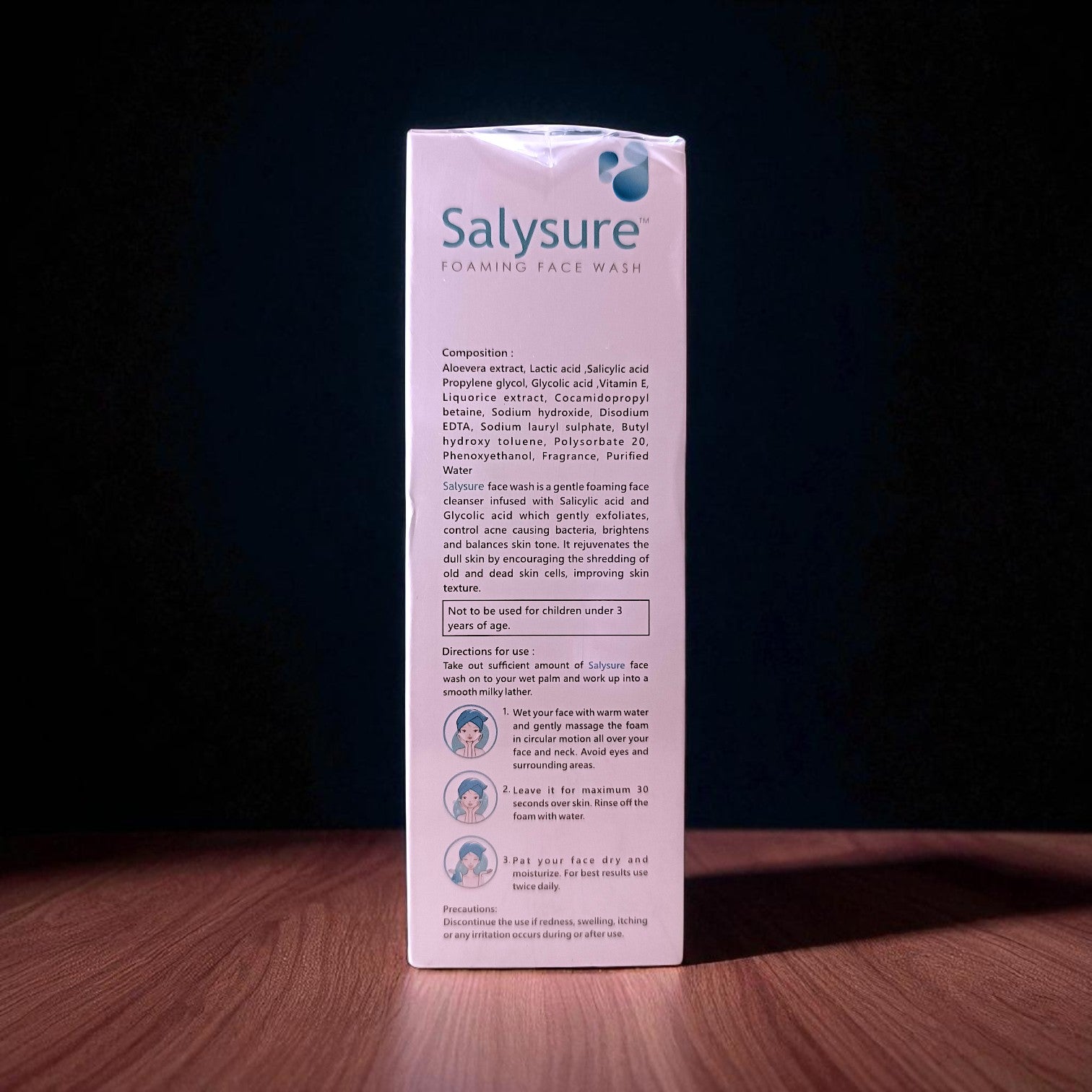 Salysure foaming face wash
