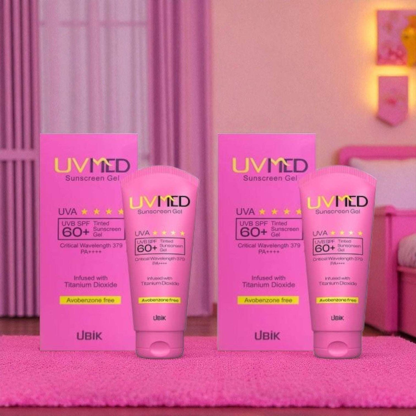 UVMED Sunscreen Gel SPF 60+