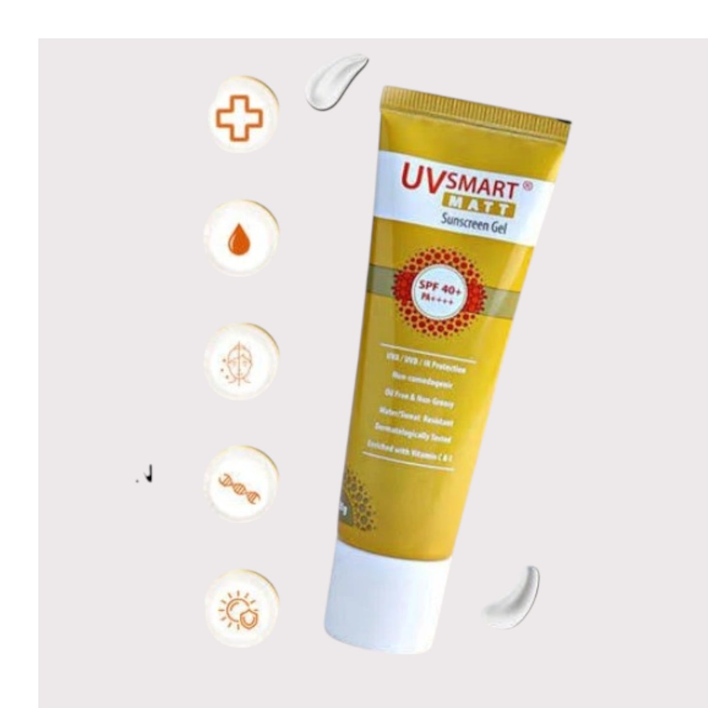 UVsmart Matt SPF 40+ Gel