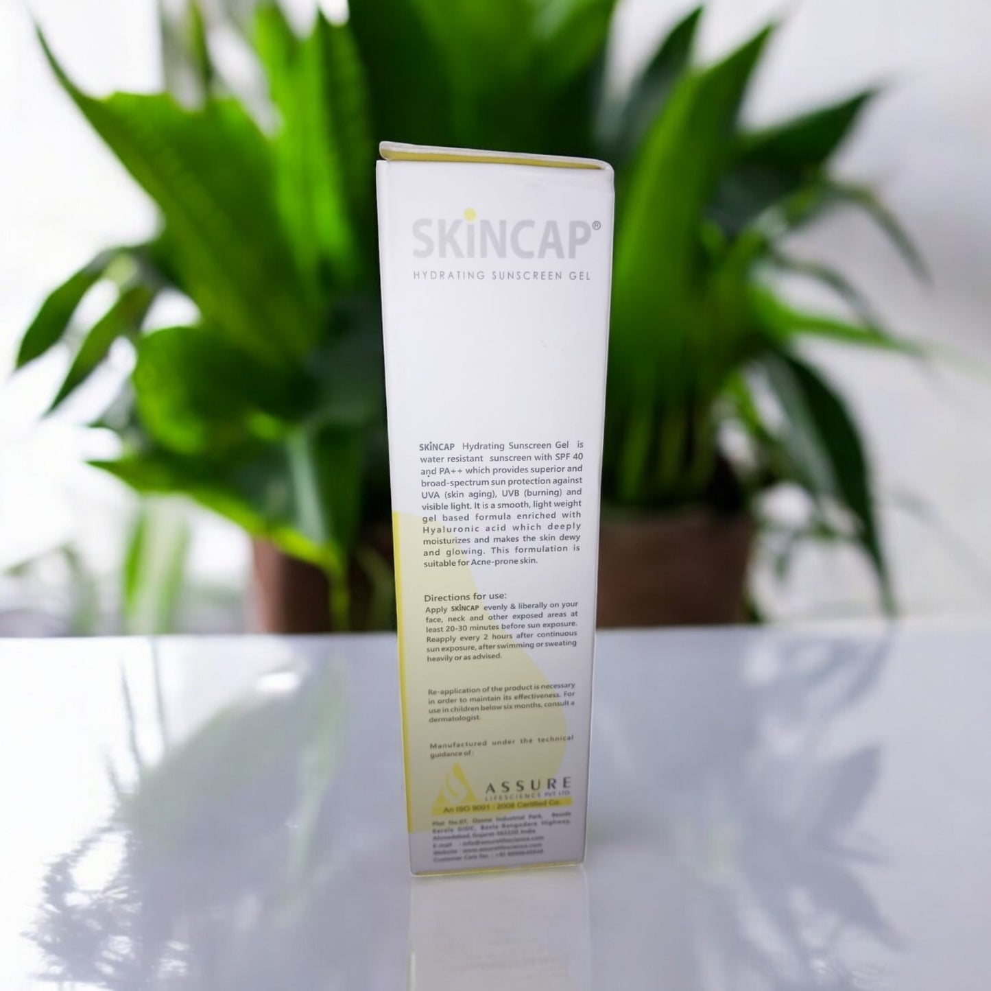 Skincap hydrating sunscreen gel SPF 40 PA++