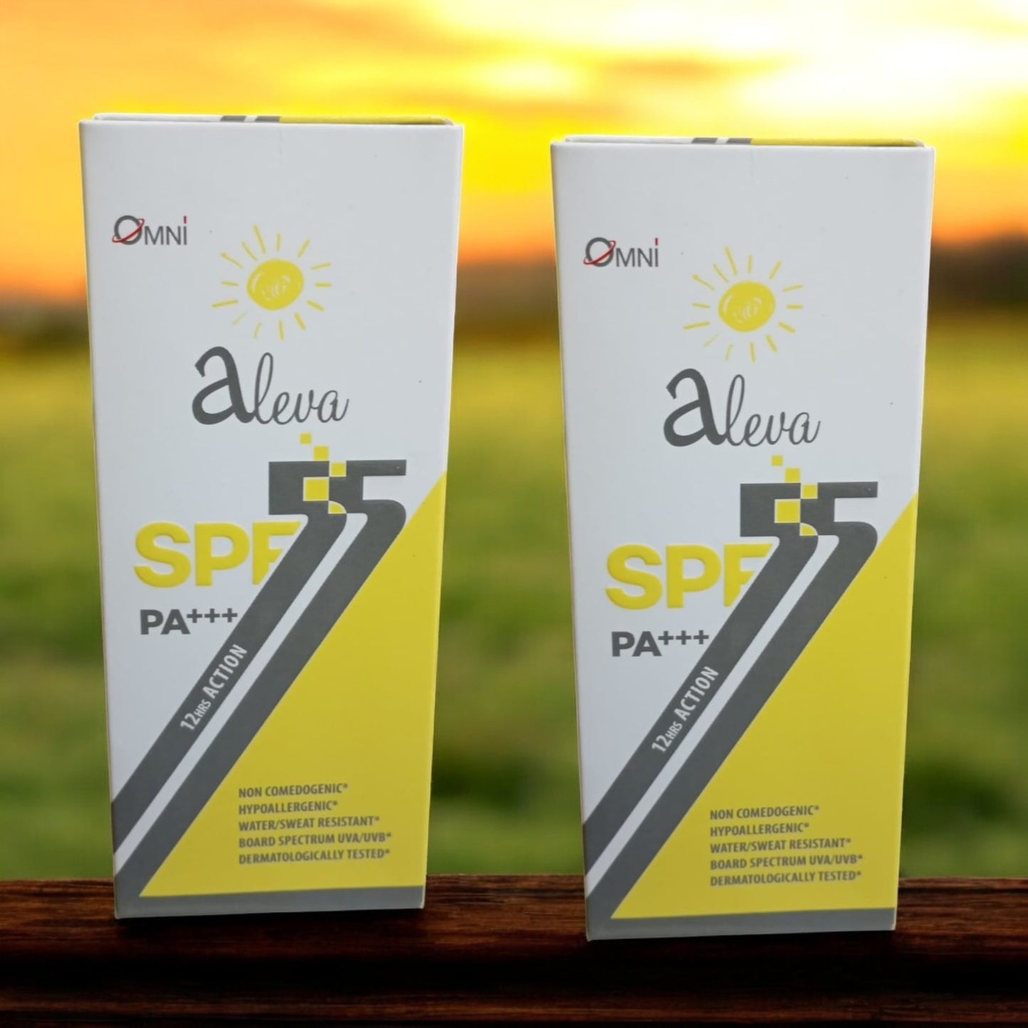 Aleva SPF55+++ sunscreen Gel