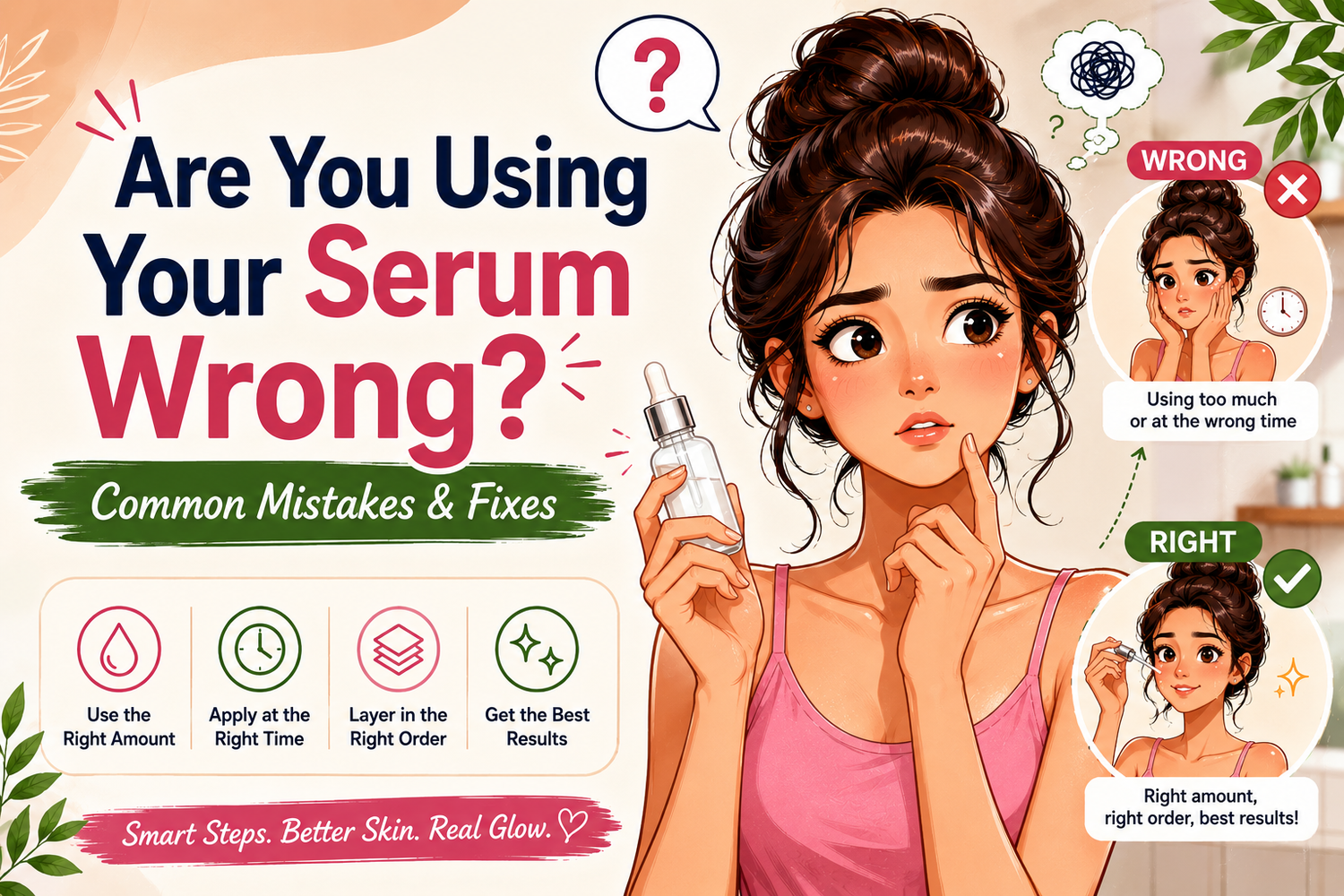 Are You Using Your Serum Wrong? Common Mistakes & Fixes