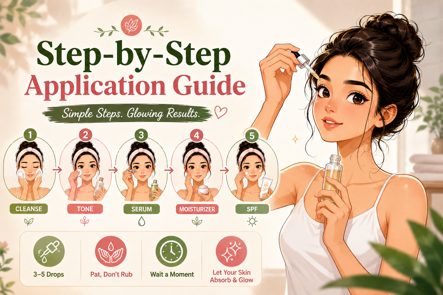 How to layer your serum step by step