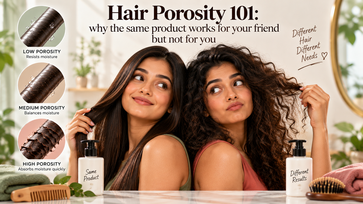 Hair Porosity 101: Why the Same Product Works for Your Friend but Not for You