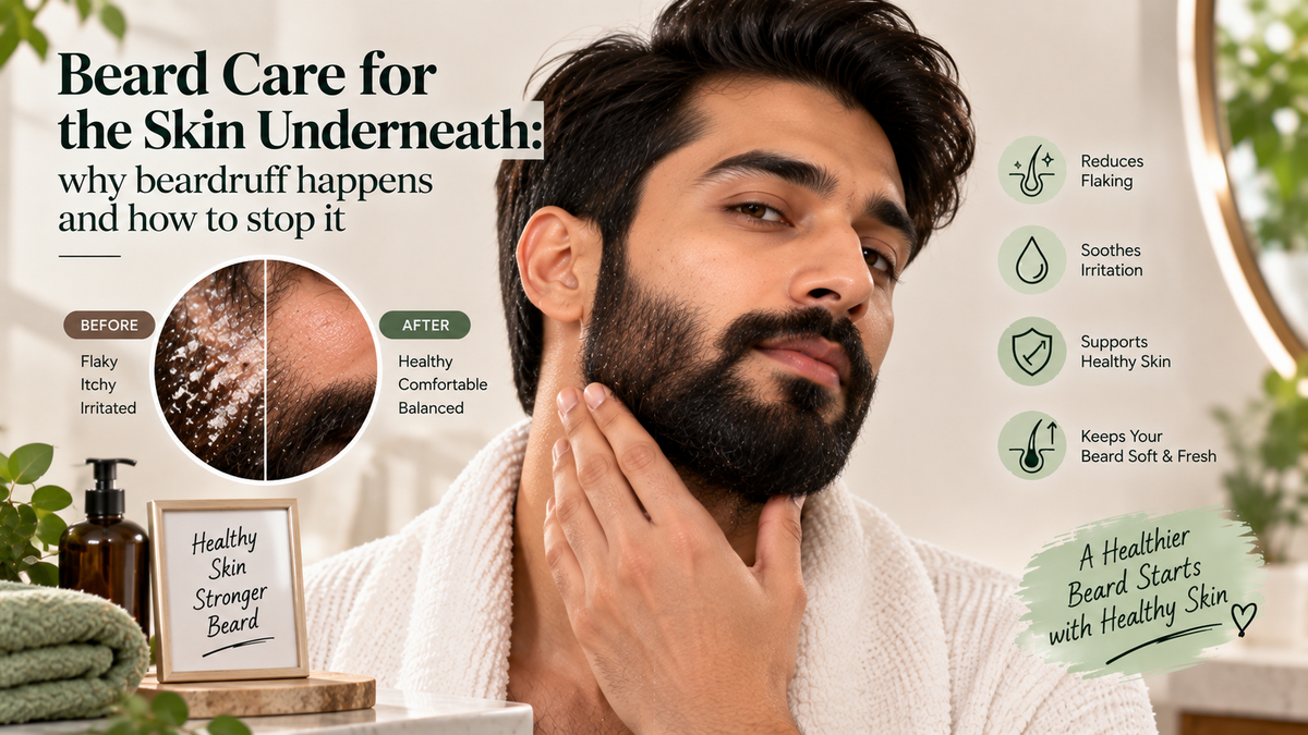 Beard Care for the Skin Underneath: Why Beardruff Happens and How to Stop It