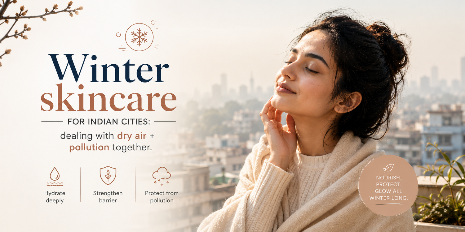 Winter Skincare for Indian Cities: Dealing With Dry Air and Pollution Together