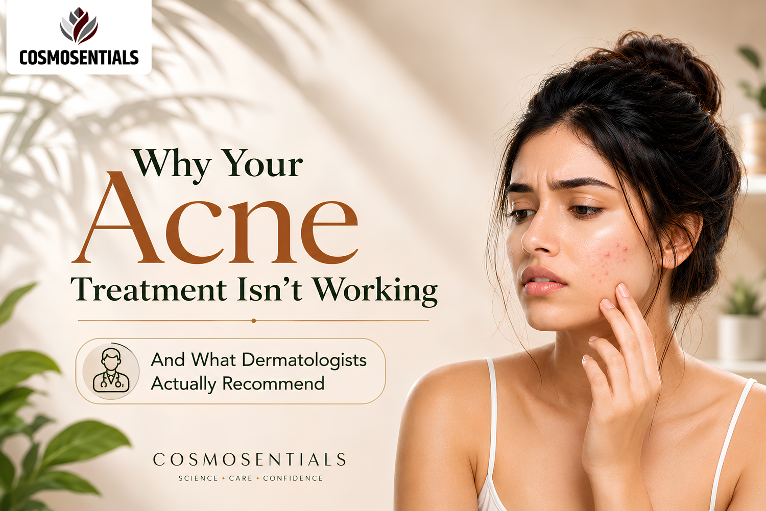 Why Your Acne Treatment Isn't Working (And What Dermatologists Actually Recommend)