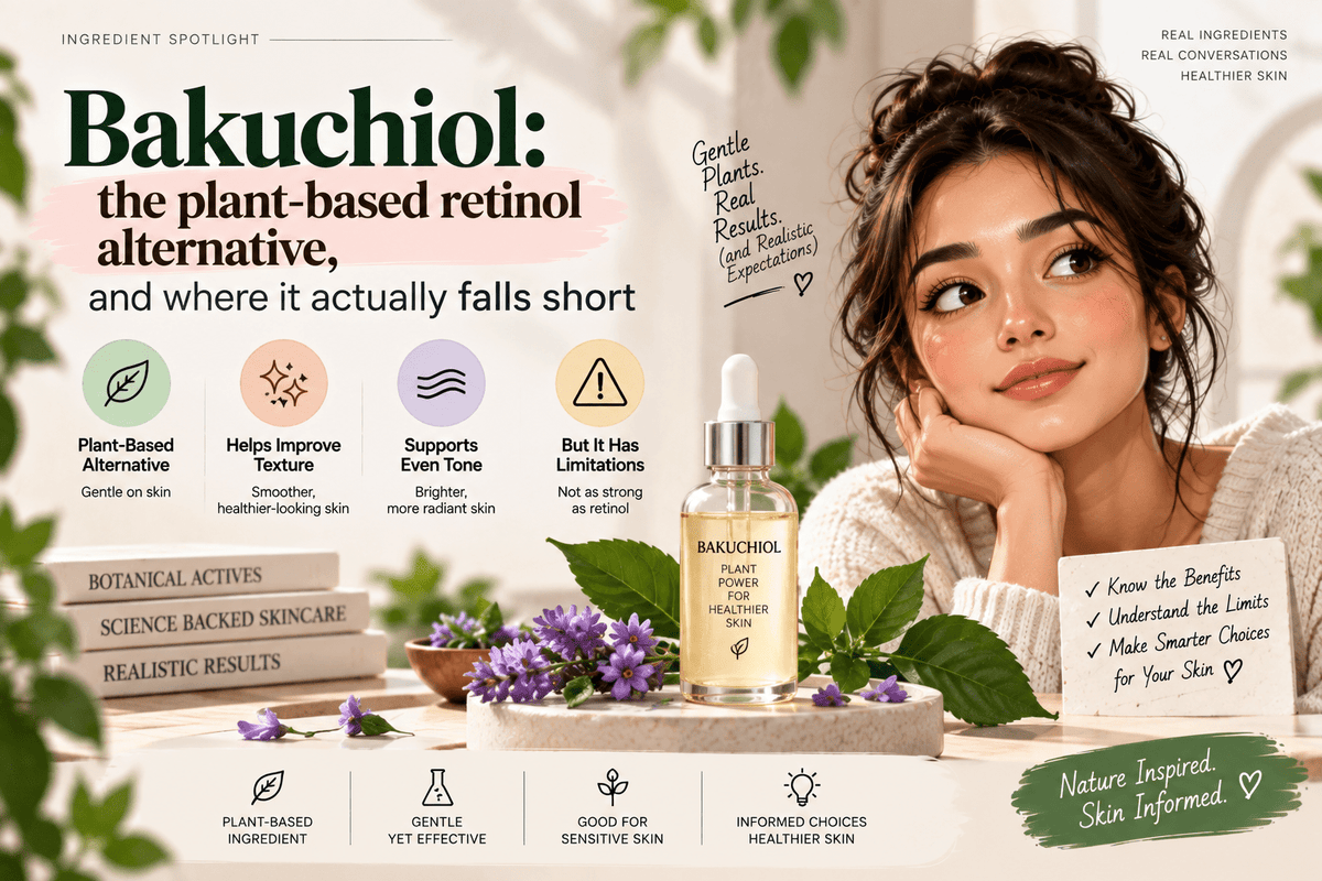 Bakuchiol: The Plant-Based Retinol Alternative, and Where It Actually Falls Short - Cosmosentials