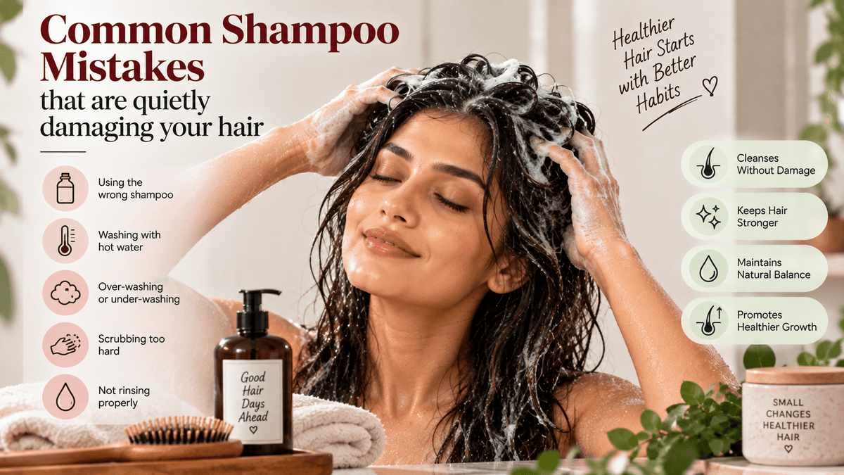 Common Shampoo Mistakes That Are Quietly Damaging Your Hair - Cosmosentials