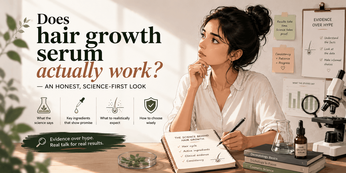 Does hair growth serum actually work? - Cosmosentials