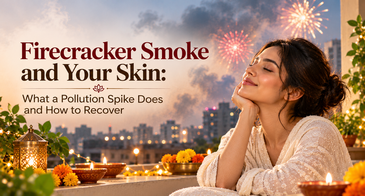 Firecracker Smoke and Your Skin: What a Pollution Spike Does and How to Recover - Cosmosentials