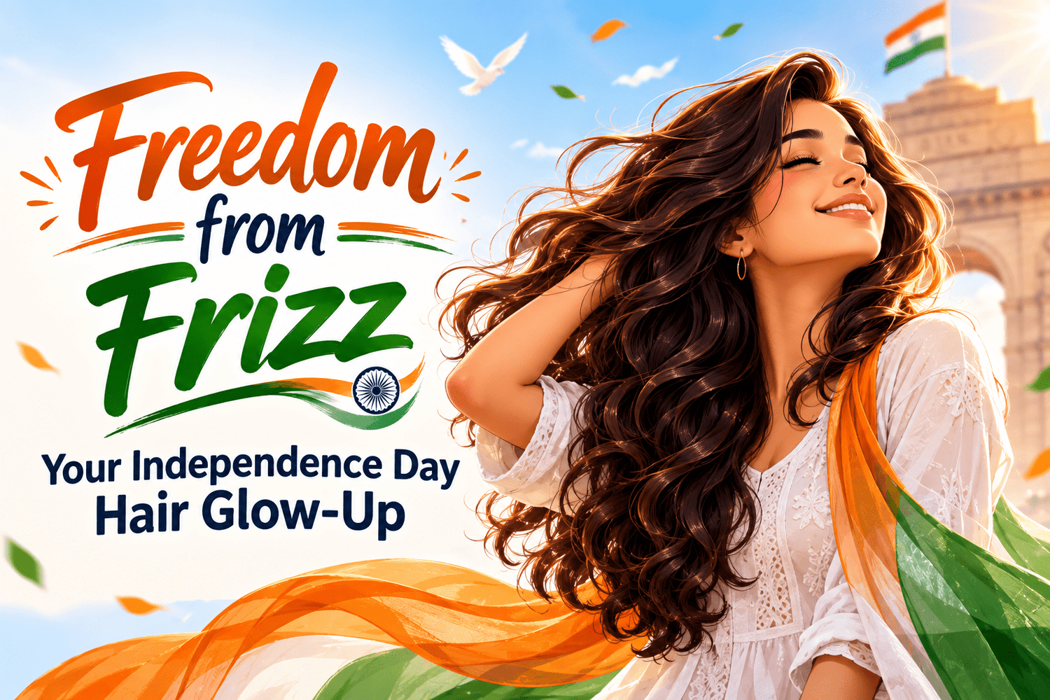 Freedom from Frizz: Your Independence Day Hair Glow-Up | Cosmosentials - Cosmosentials