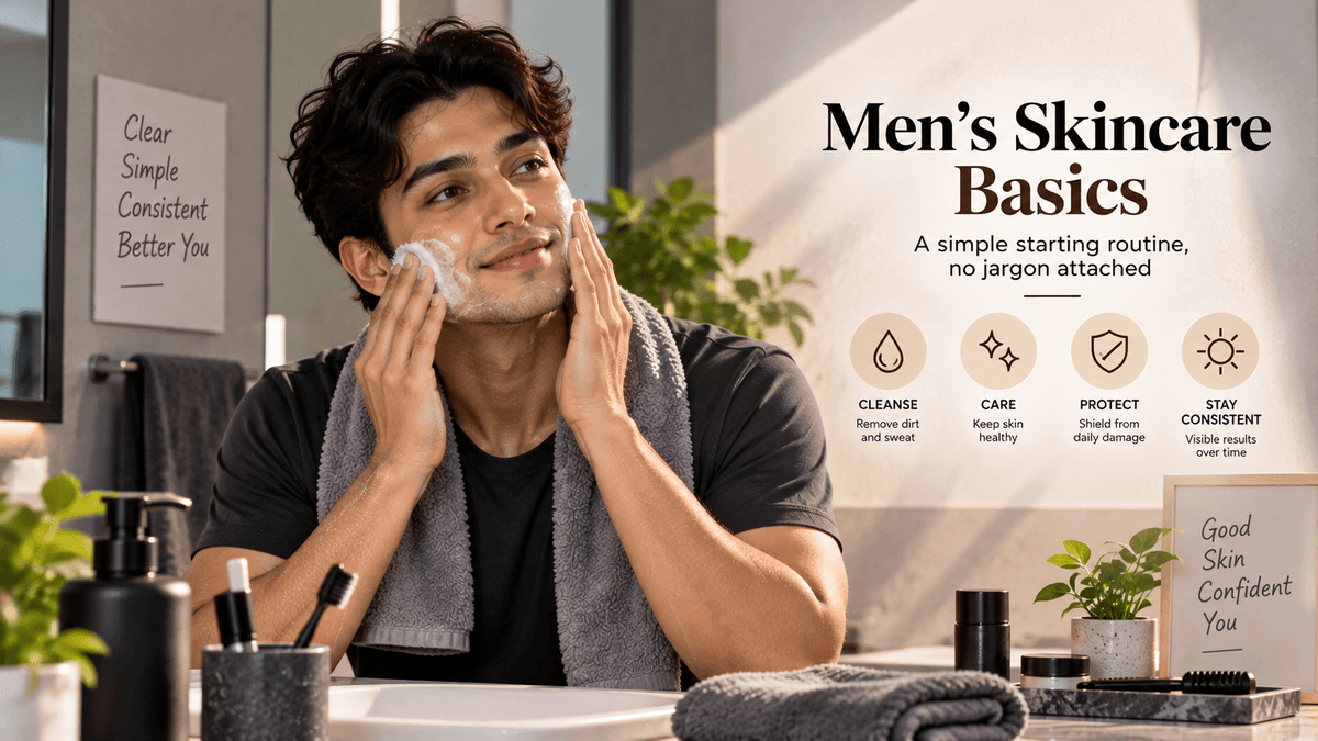 Men's Skincare Basics: A Simple Starting Routine, No Jargon Attached - Cosmosentials