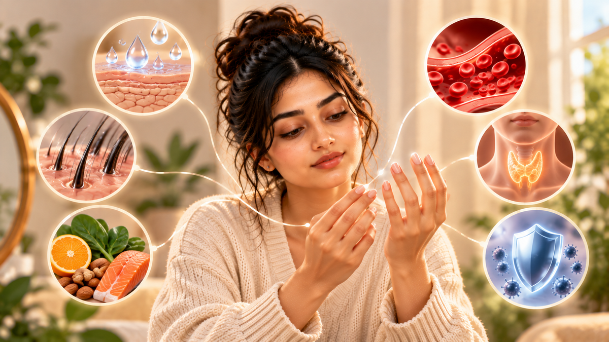 Nail health as a mirror: what your nails can reveal about your overall skin care - Cosmosentials