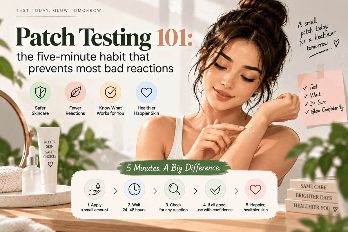 Patch Testing 101: The Five-Minute Habit That Prevents Most Bad Reactions - Cosmosentials