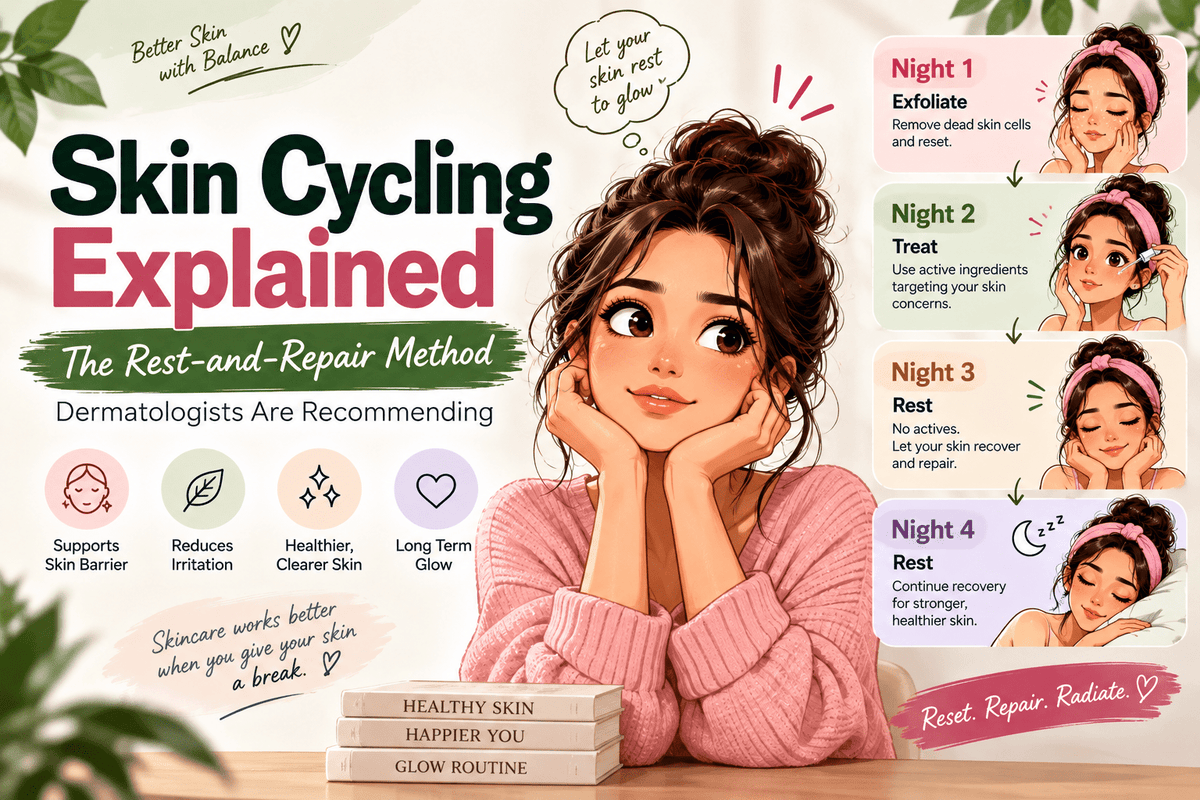 Skin Cycling Explained: The Rest-and-Repair Method Dermatologists Are Recommending - Cosmosentials