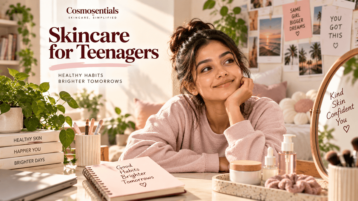 Skincare for Teenagers: Building Good Habits Without Overwhelming Young Skin - Cosmosentials
