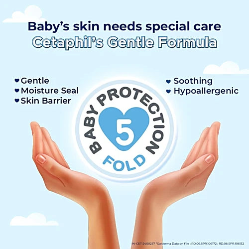 Cetaphil Baby Wash & Shampoo with Organic Calendula (400 ml)