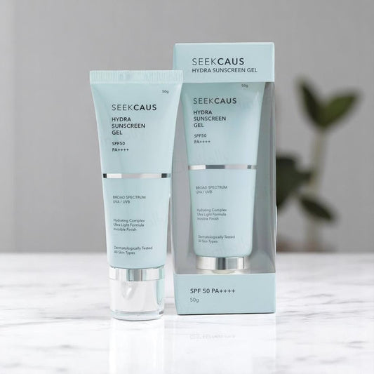 Seekcaus Hydra Sunscreen Gel SPF 50 PA++++
