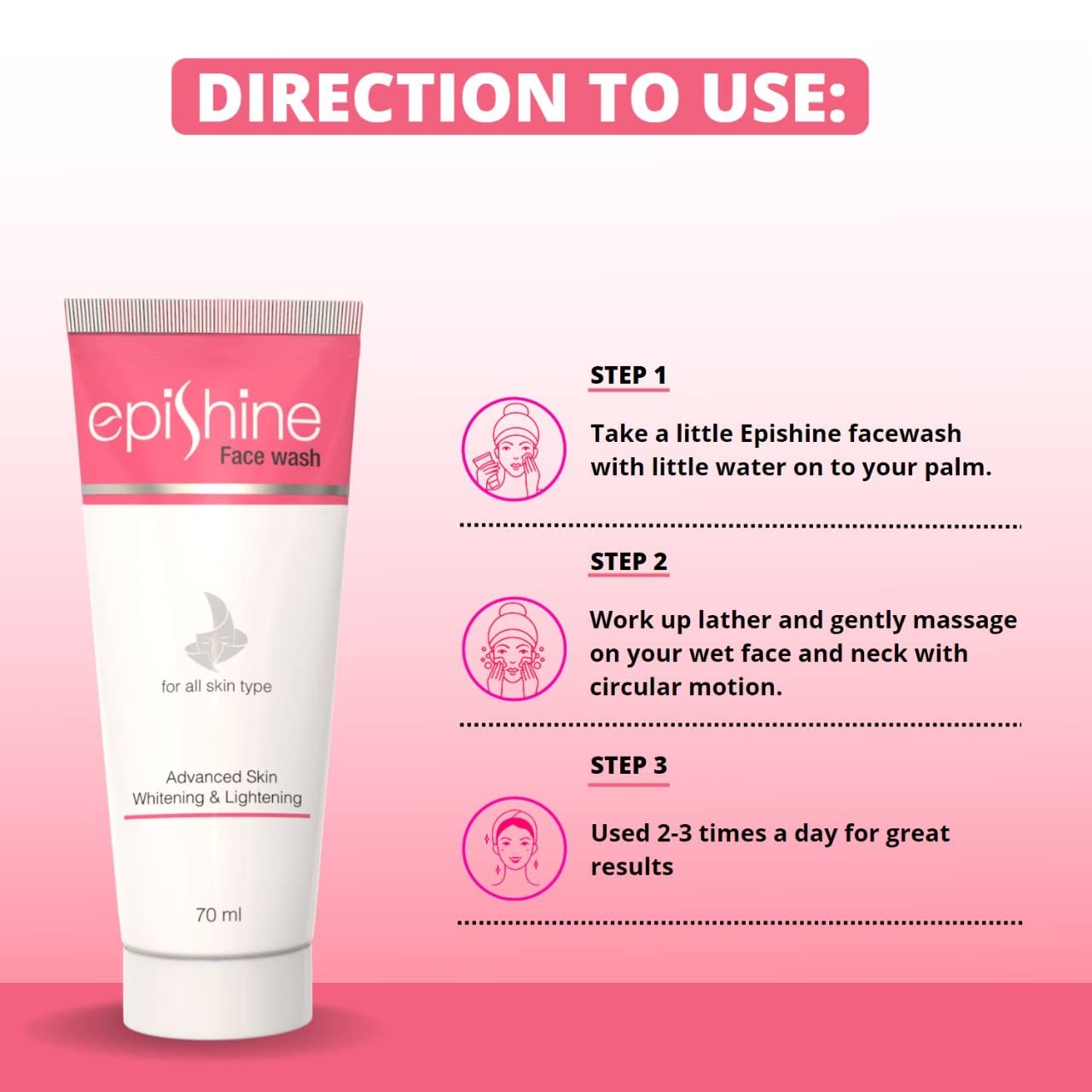 Epishine Face Wash