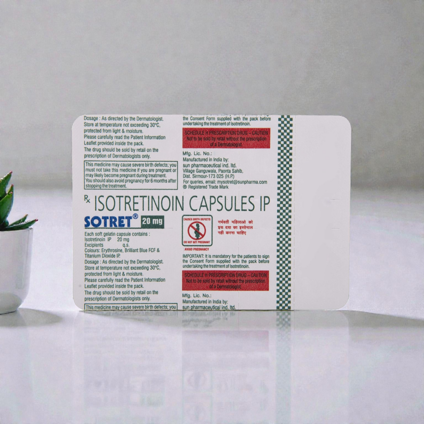 Sotret 20 mg Capsule
