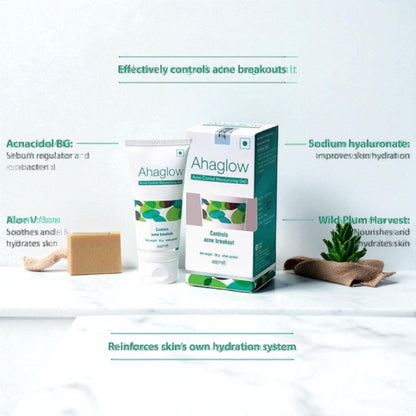 Ahaglow Acne Control Moisturizing Gel 50 g