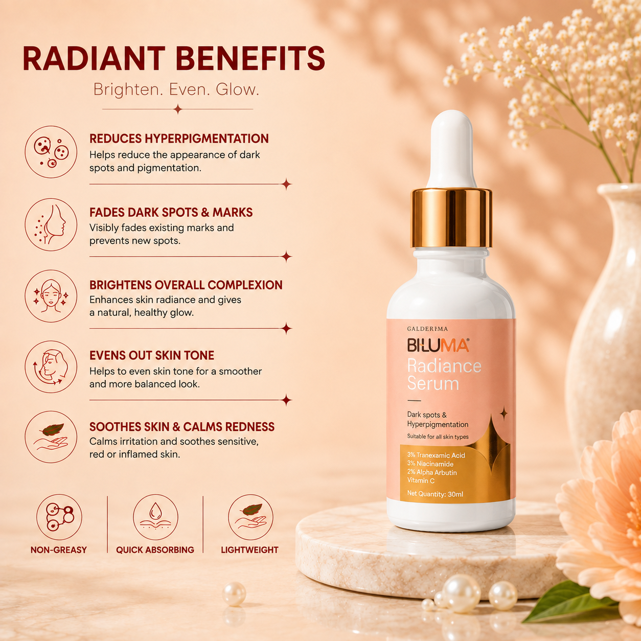 Biluma Radiance Serum - Cosmosentials