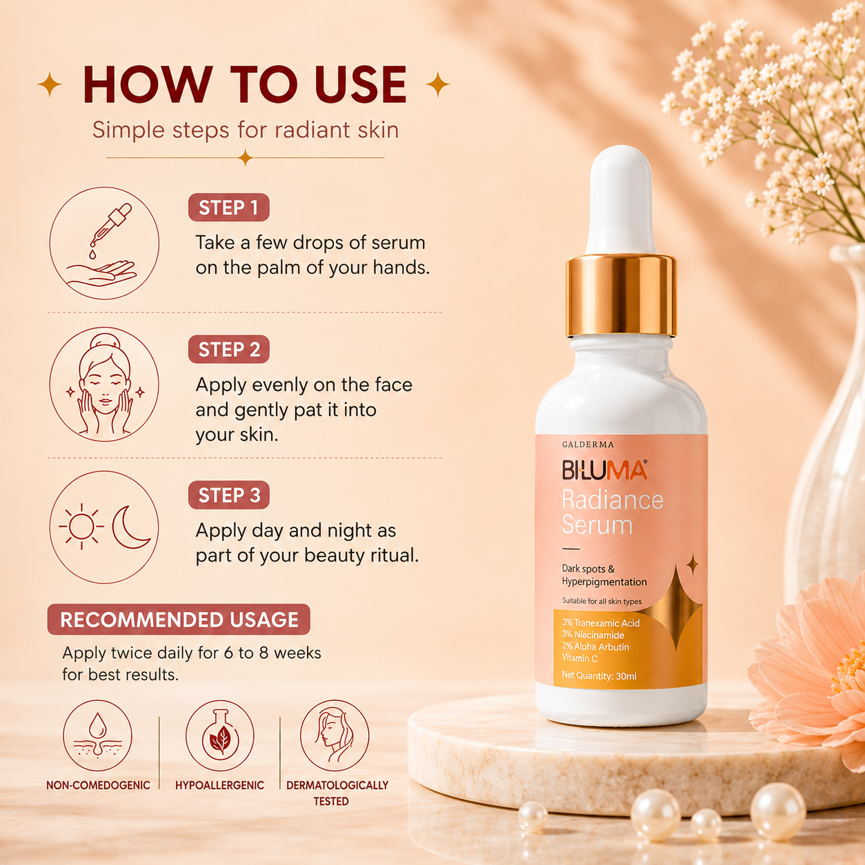 Biluma Radiance Serum - Cosmosentials