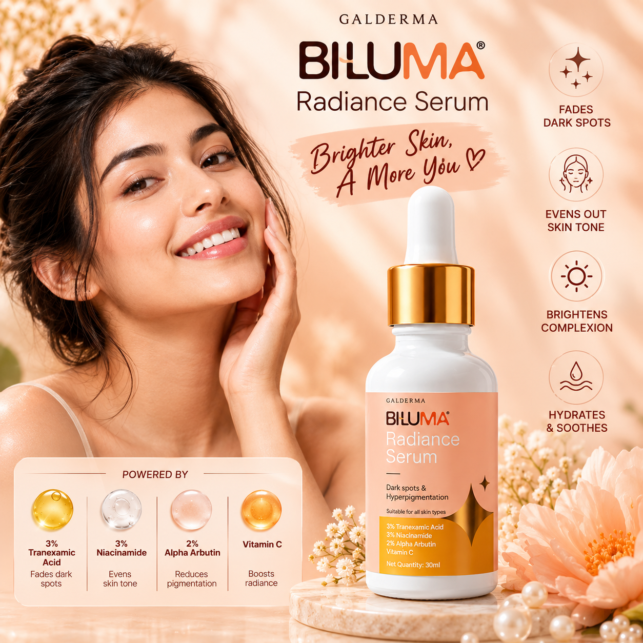 Biluma Radiance Serum - Cosmosentials