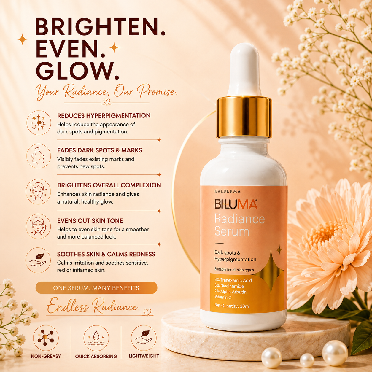 Biluma Radiance Serum - Cosmosentials