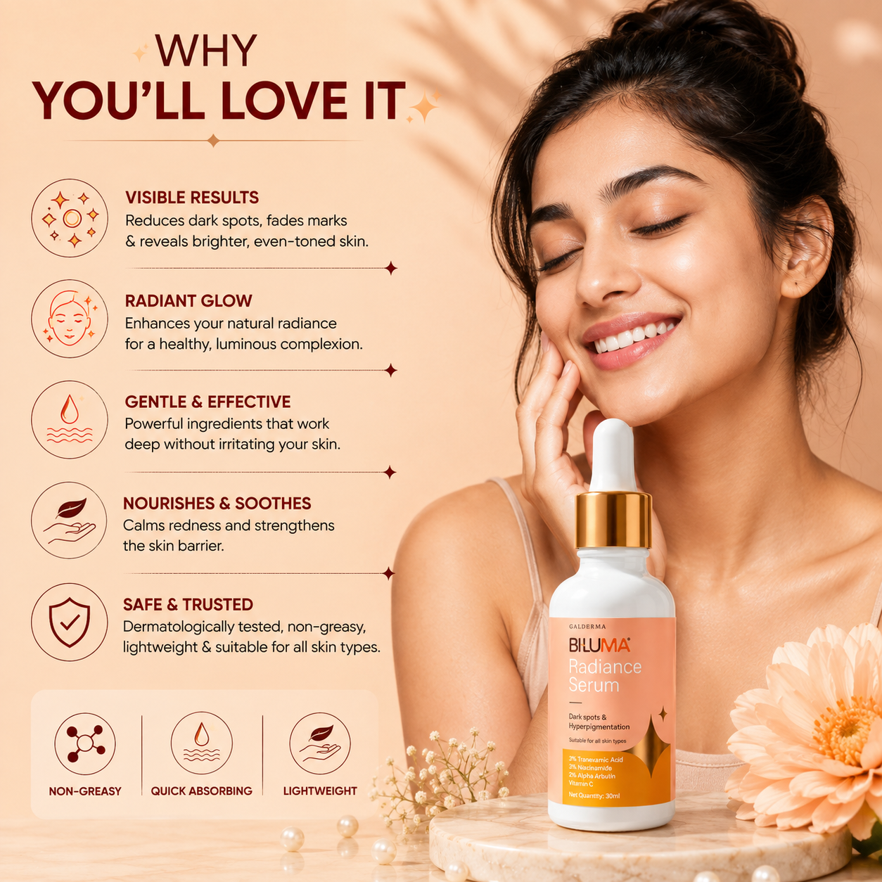 Biluma Radiance Serum - Cosmosentials