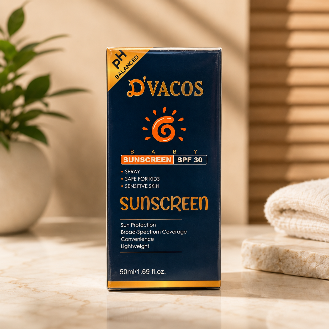 D'Vacos Baby Sunscreen SPF 30