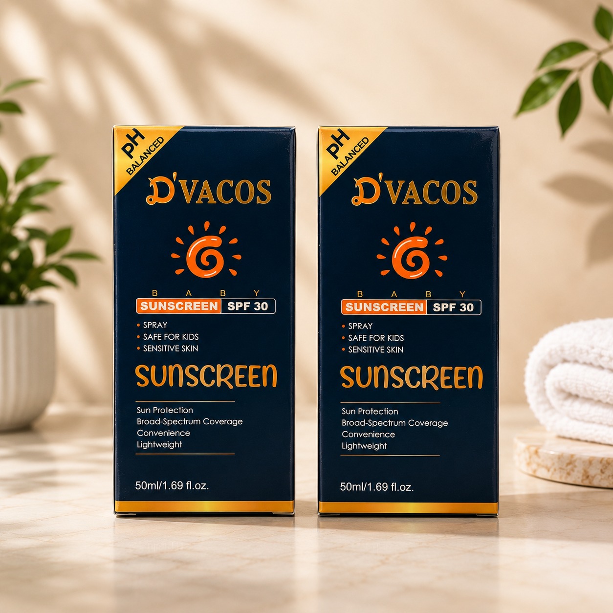 D'Vacos Baby Sunscreen SPF 30