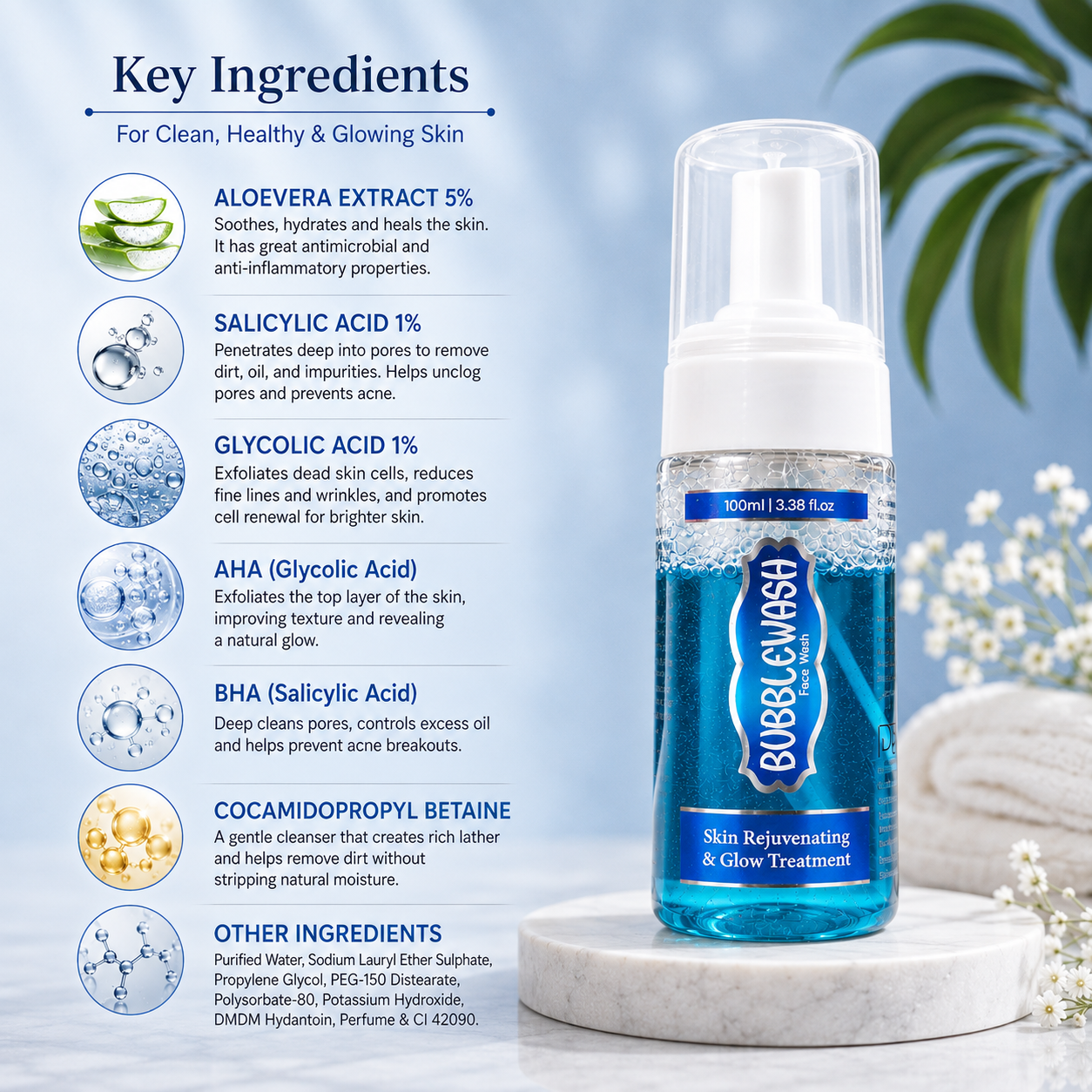 Bubblewash Face Wash