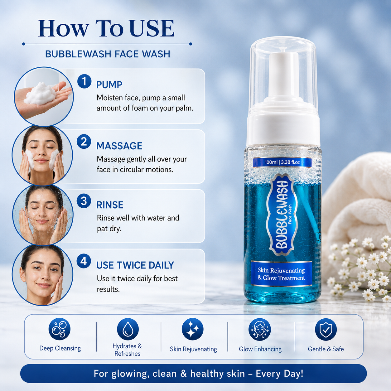 Bubblewash Face Wash