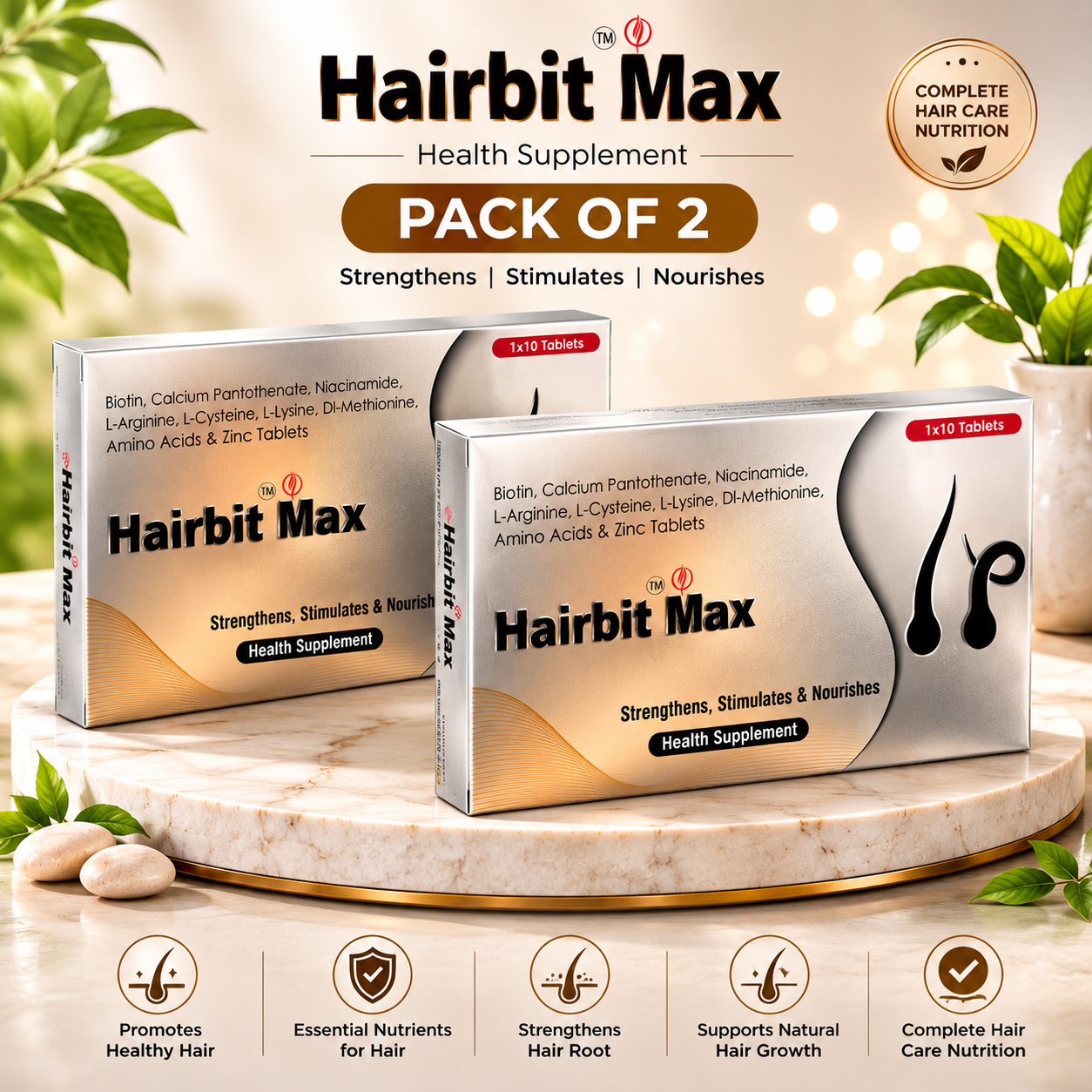 Hairbit Max Tablets