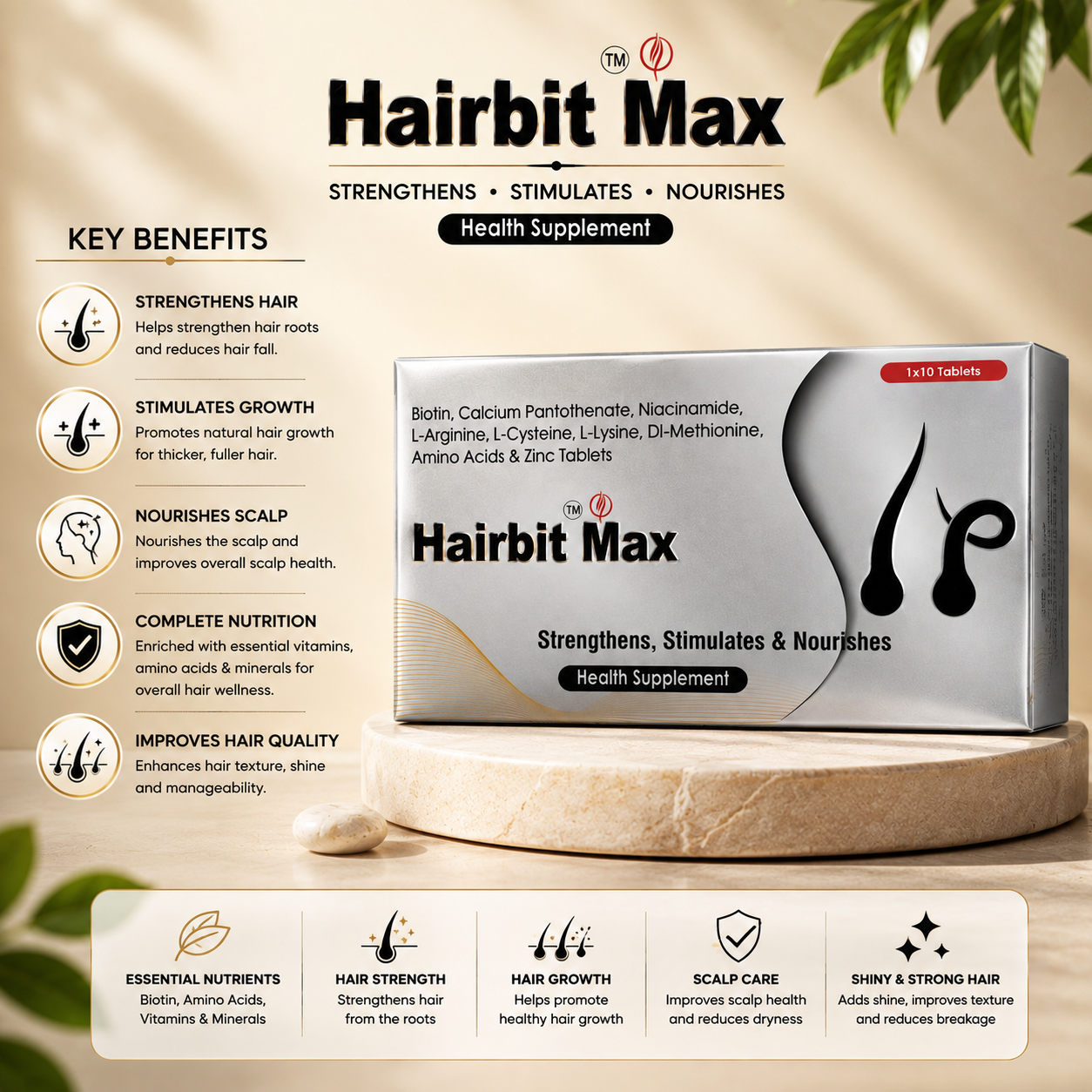 Hairbit Max Tablets