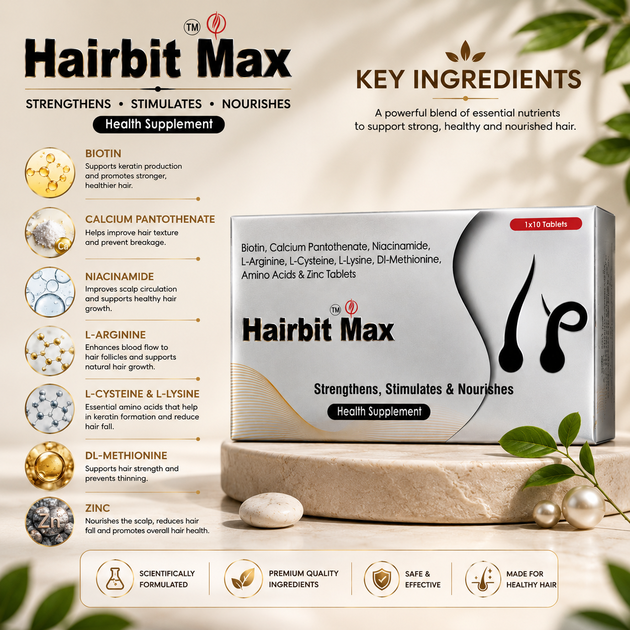 Hairbit Max Tablets