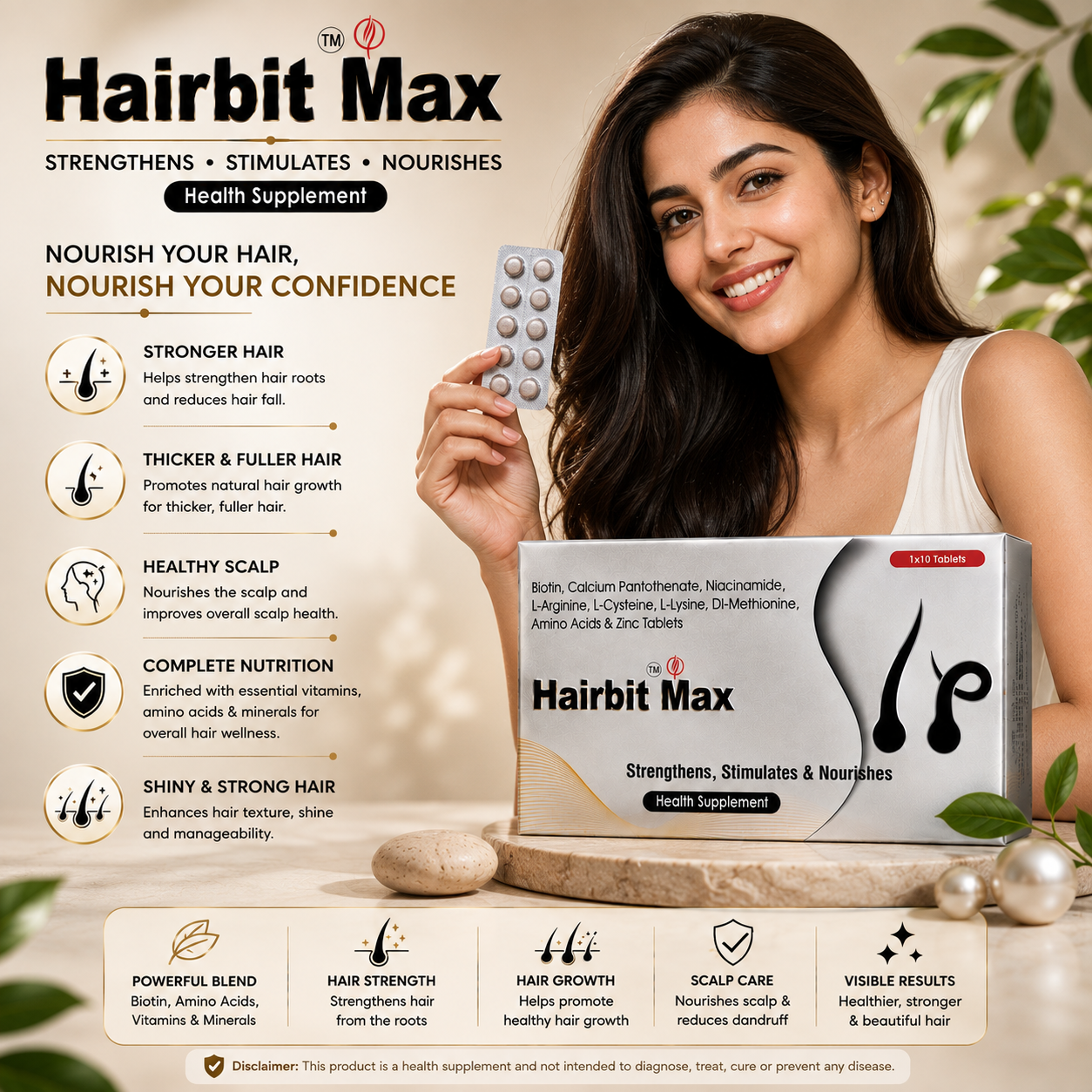 Hairbit Max Tablets