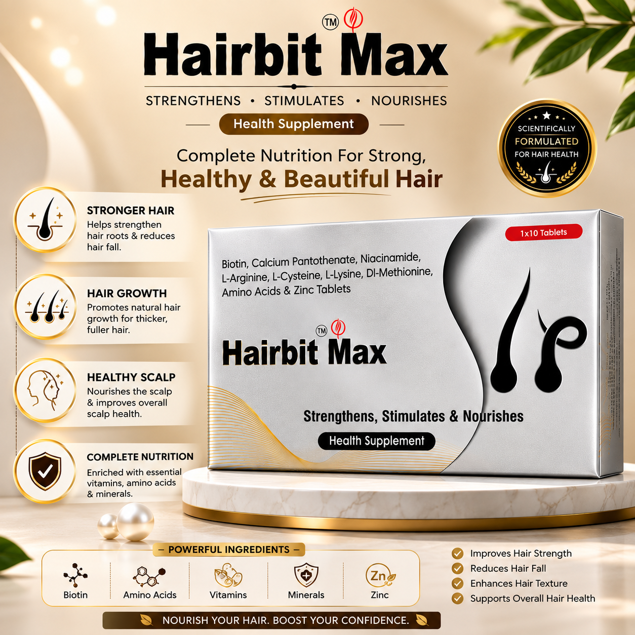 Hairbit Max Tablets