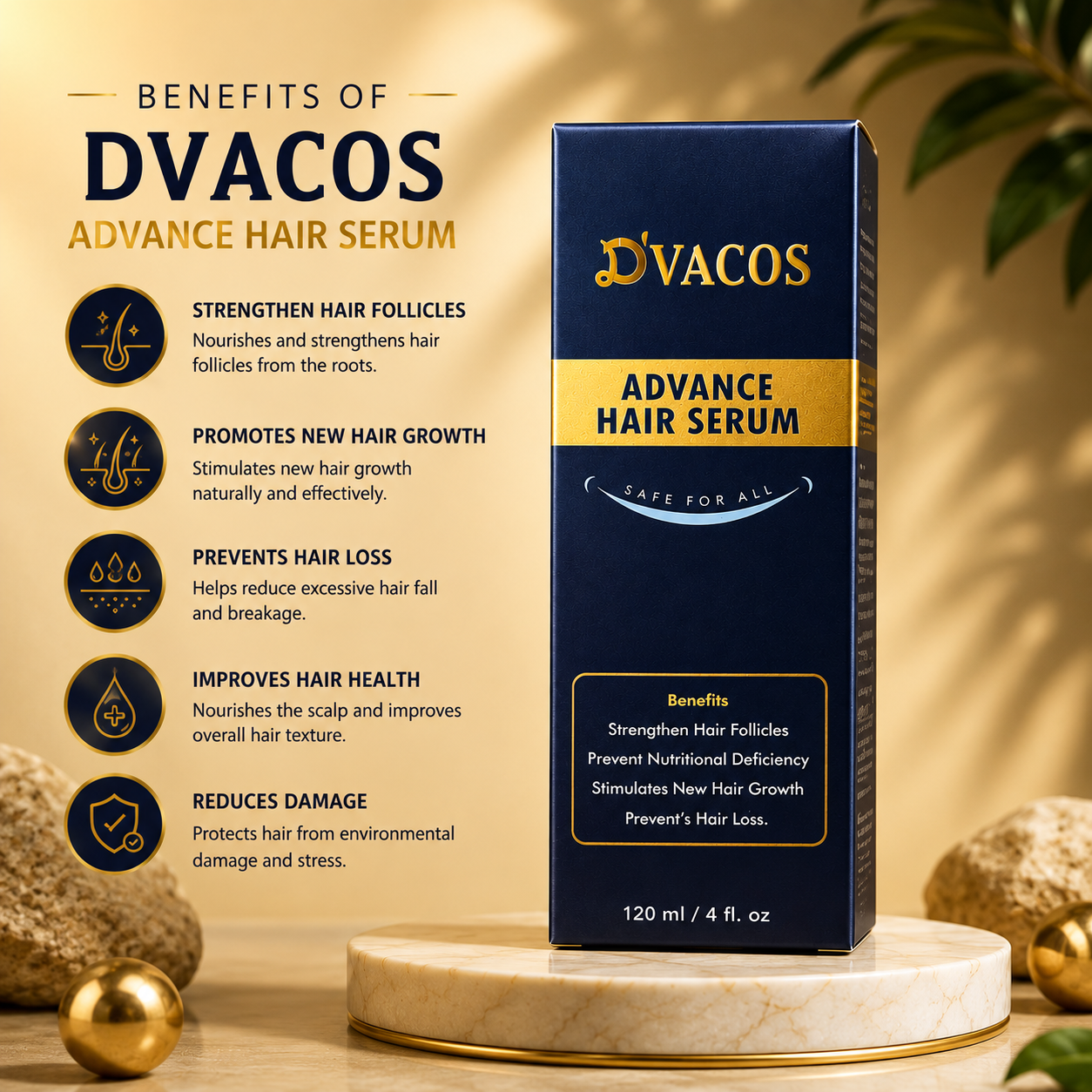 D'VACOS Advance Hair Serum