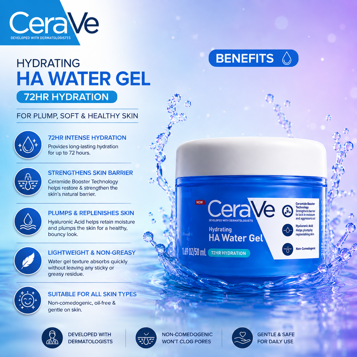 CeraVe Hydrating HA Water Gel