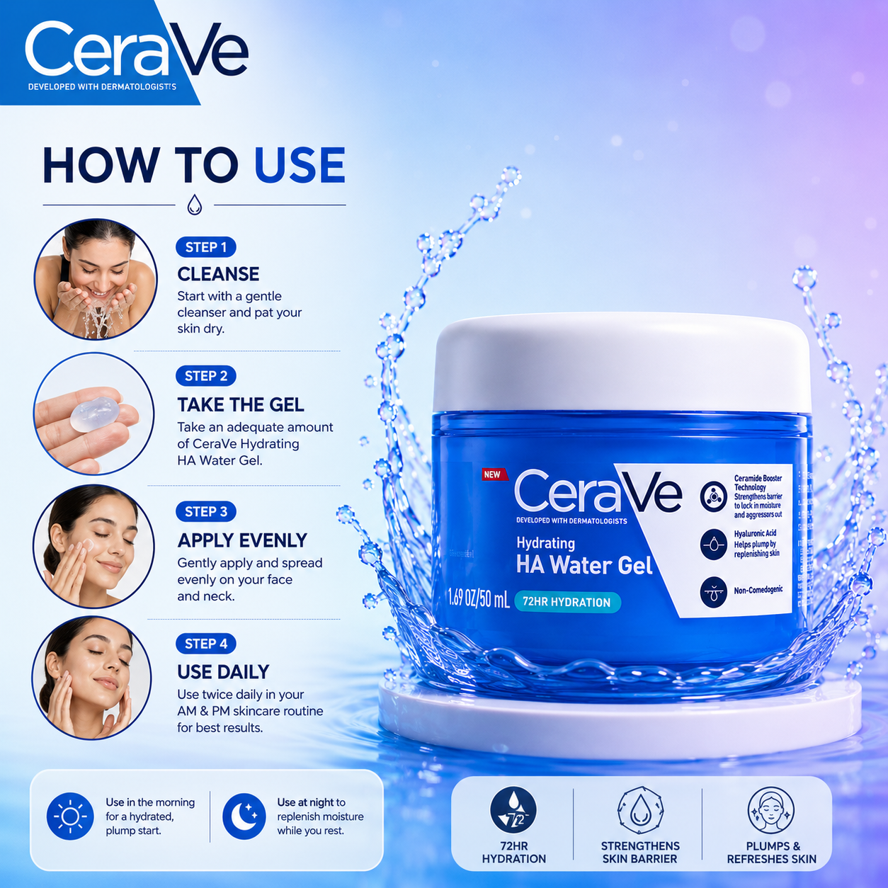 CeraVe Hydrating HA Water Gel