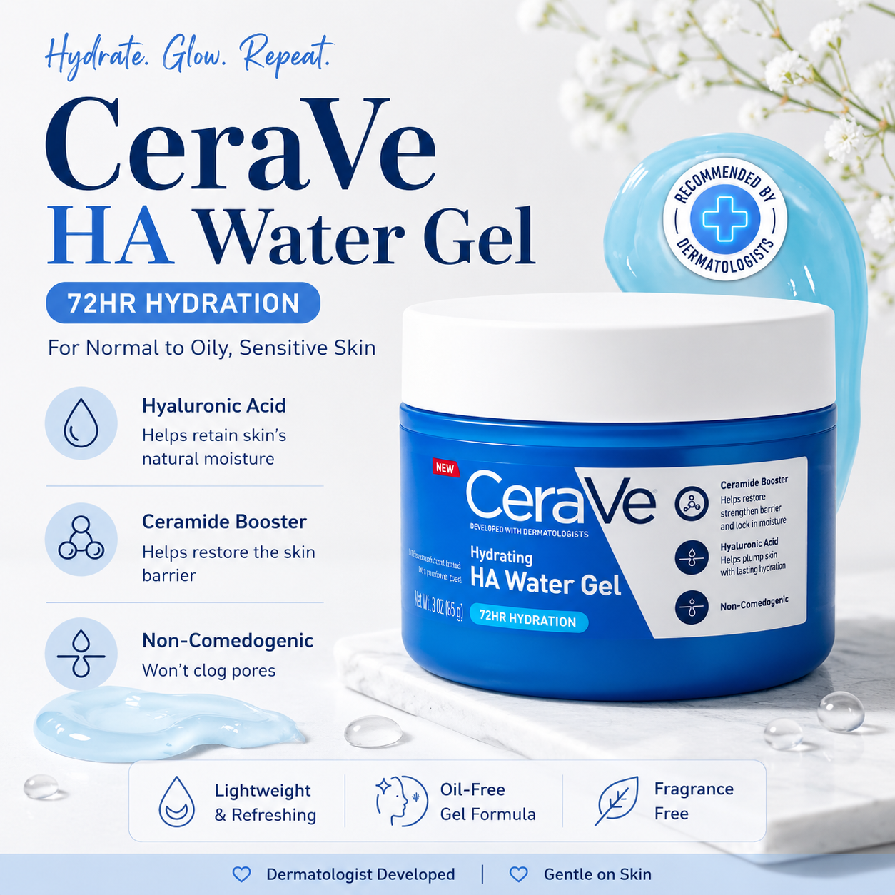 CeraVe Hydrating HA Water Gel