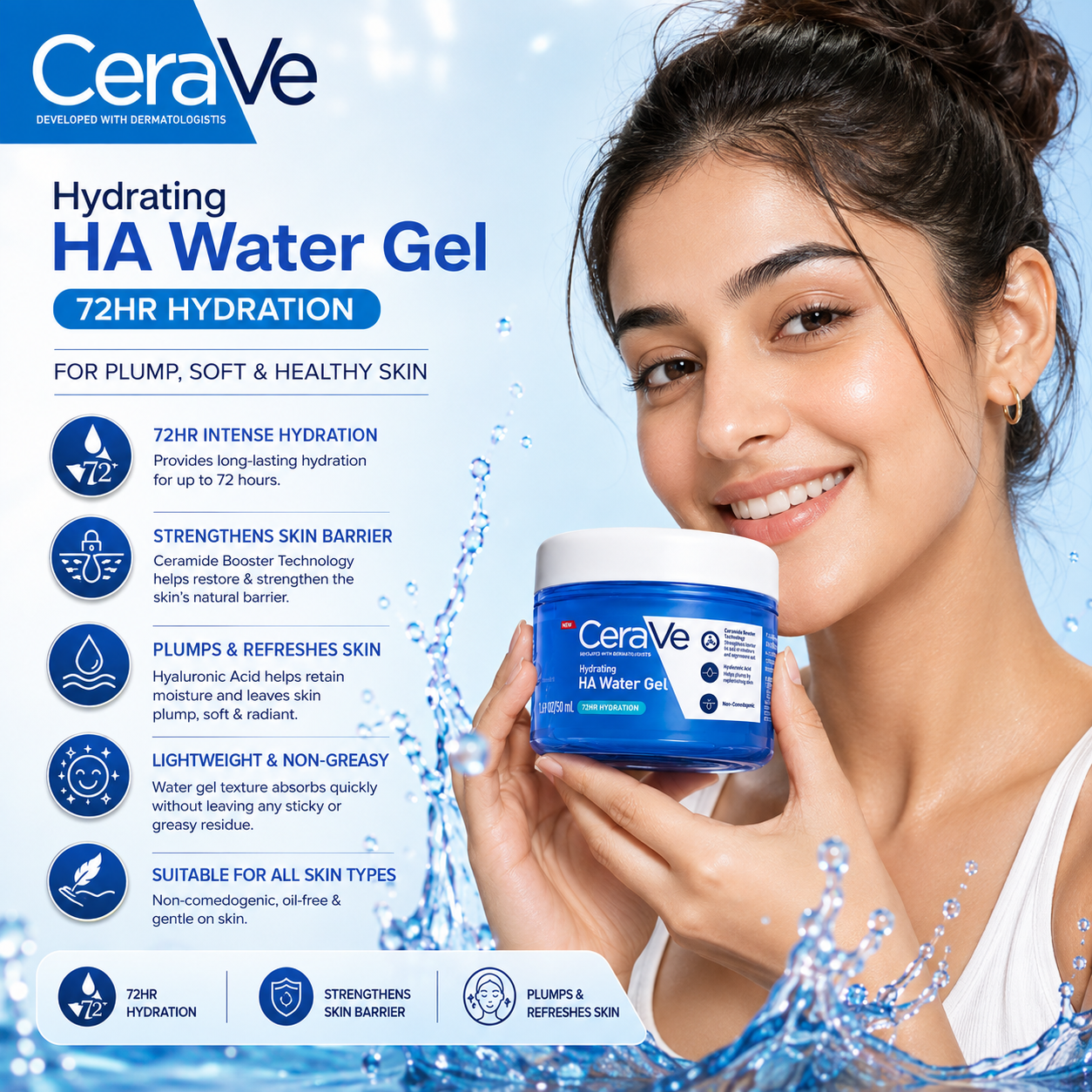 CeraVe Hydrating HA Water Gel