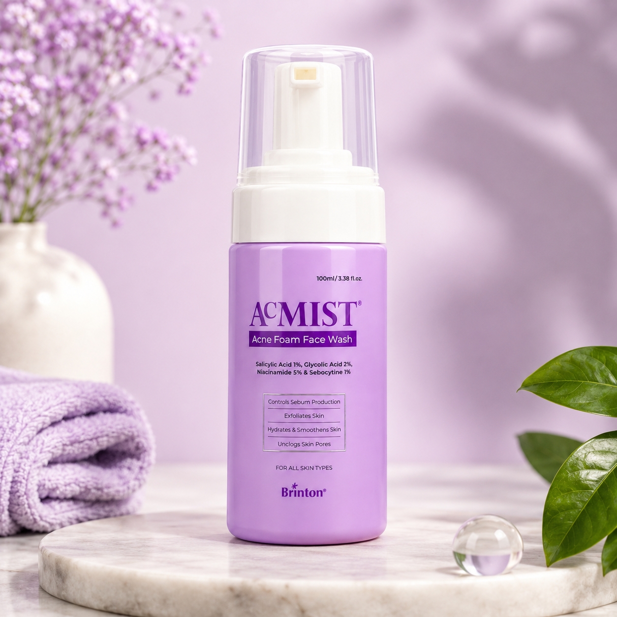 Acmist Acne Foam Face Wash